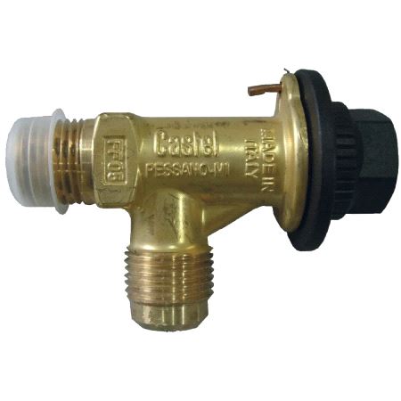 Castel 3060/45C275 Sikkerhetsventil 27,5bar 1/2"NPT x 5/8"Fl