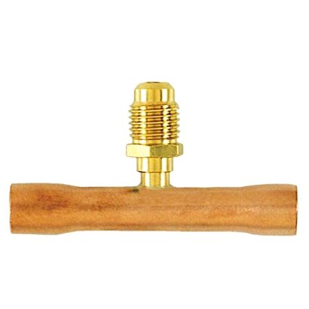 Muffe m/schrader 3/8"