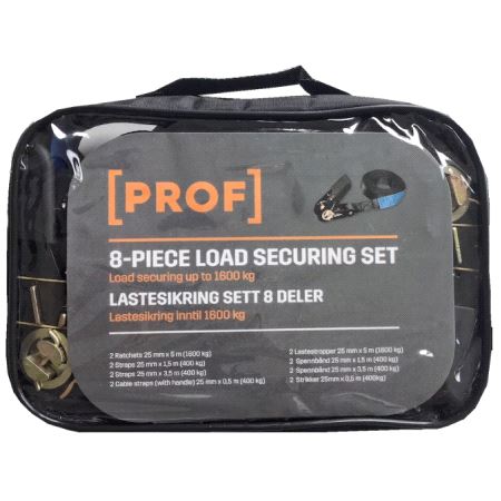 Prof Lastesikring sett inntil 1600kg