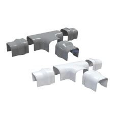 Tecnosystemi DT72-EXC T-stykke grå