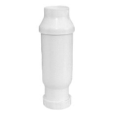 Faluplast Rett vannlås hvit 40mm