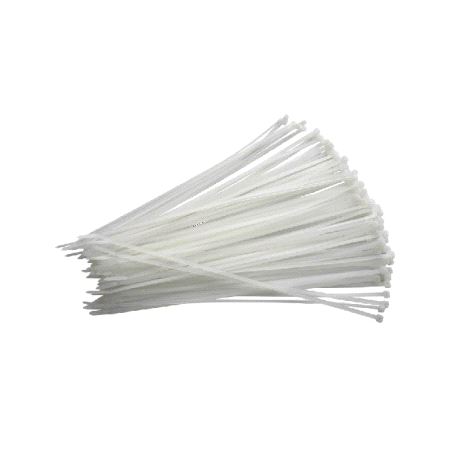 Strips 4,8 x 300mm Hvit 100stk