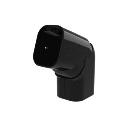 Tecnosystemi CPS72-EXC Dreibart flatt bend svart