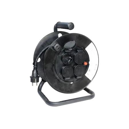 Onnline Kabeltrommel 4-veis IP44 20m