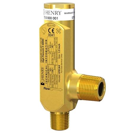 Henry 5701AX-80.0BAR Sikkerhetsventil 80bar