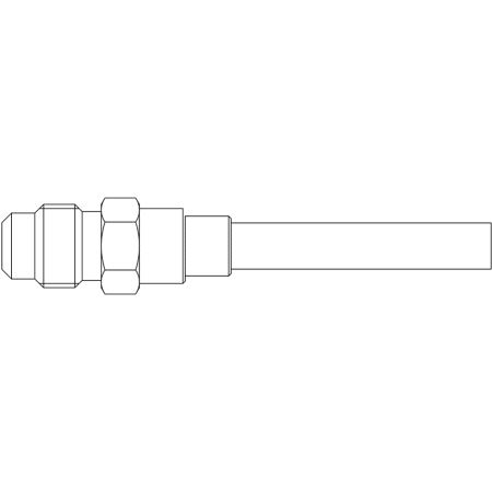 Castel 8350/X03 Serviceventil 1/4" Fl. 120bar