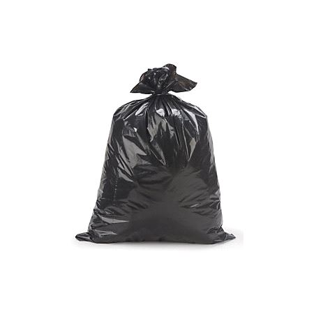 Svarte søppelsekker basic - 750x1150mm - 125L (10stk)