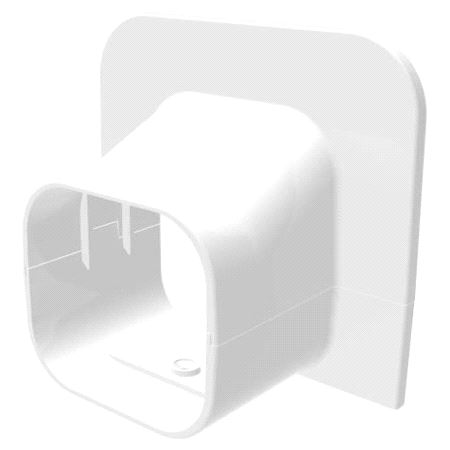 Tecnosystemi TA72-EXC Veggmuffe hvit