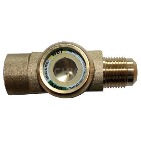 Castel 3950/44 Seglass m/ indikator 3/4'' UNF