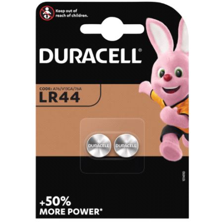Duracell Alkaliske batterier LR44 1,5V A2
