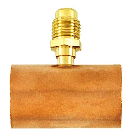 Muffe m/schrader 7/8"