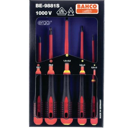 Bahco Skrutrekkersett A5 - BE-9881S