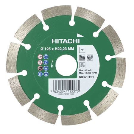 Hitachi Diamantblad 125mm sett A3