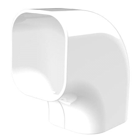 Tecnosystemi CP72-EXC Flatt bend hvit