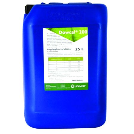 Dowcal 200 Propylenglykol konsentrert (26kg) pr.kg