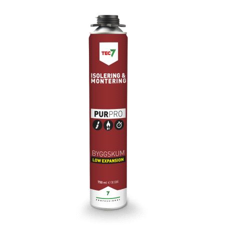 Tec7 Byggskum PUR PRO 750ml