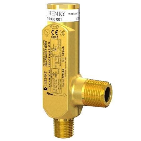 Henry 5701AX-120.0BAR Sikkerhetsventil 120bar