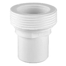 Faluplast Overgang 1 1/4" - 1 1/2" utv. gj. 32mm hvit