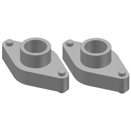 Danfoss 027N1220 Flensesett 3/4" Sv.