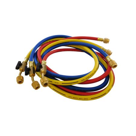 CPS HJ5E Fylleslangesett m/kran 1500mm 5/16" Fl. R410A