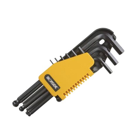 Ironside sekskantnøkkel/unbrakosett 1,5-10mm kule